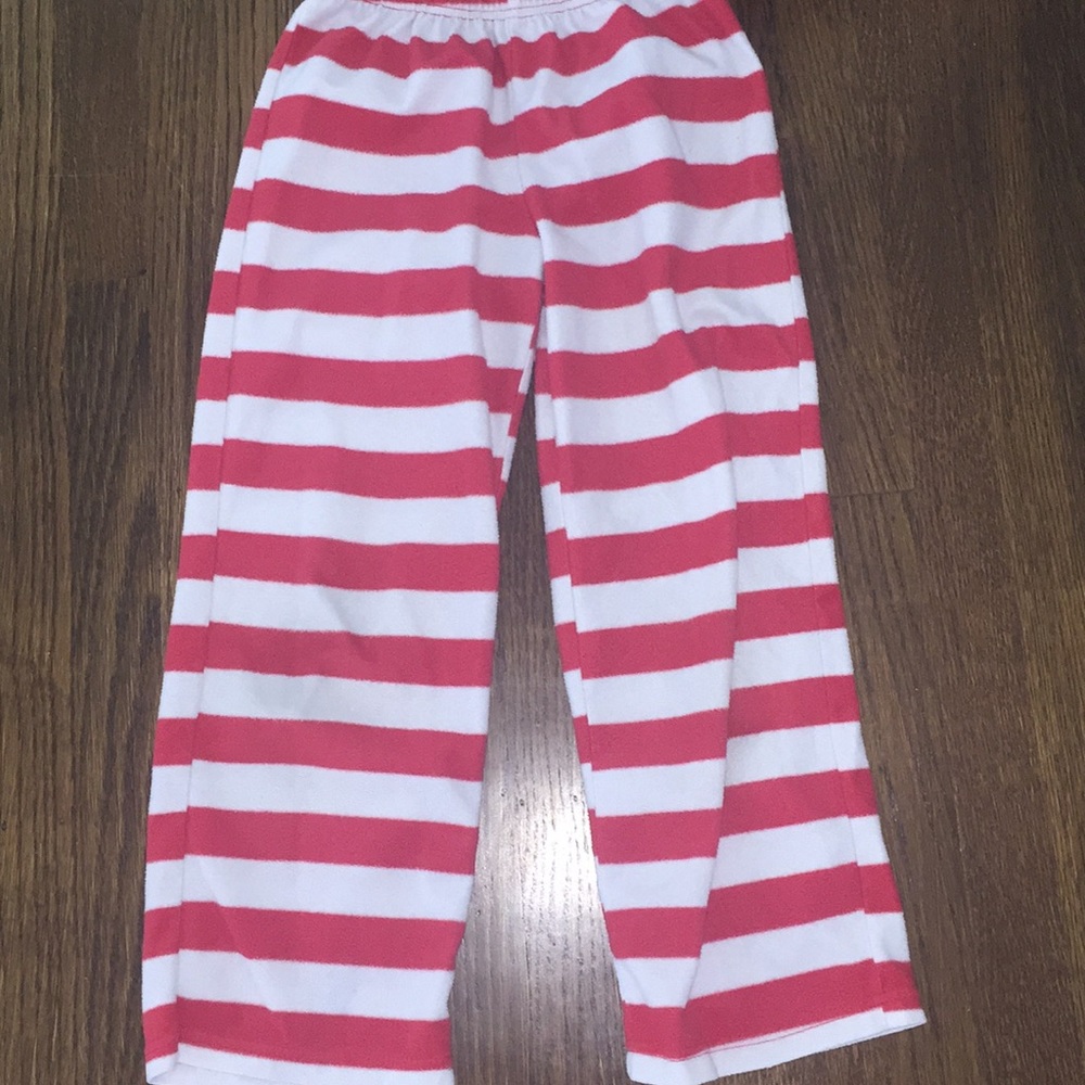 stripped pajama pants
